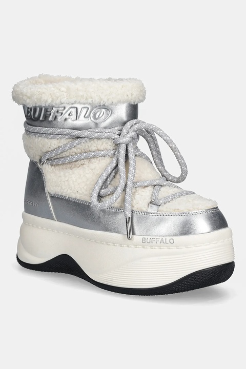 Buffalo śniegowce Orcus Snow Boot kolor srebrny 1270162-SLV - zdjęcie produktu nr 1