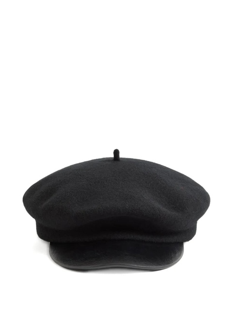 Valentino Garavani Vlogo baker boy cap - Black - zdjęcie produktu nr 1
