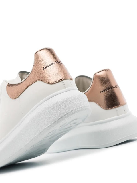 Alexander McQueen Oversized leather sneakers - White - zdjęcie produktu nr 1