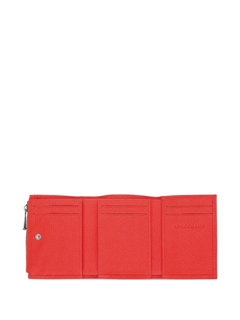 Longchamp Le Roseau compact wallet - Red - zdjęcie produktu nr 2