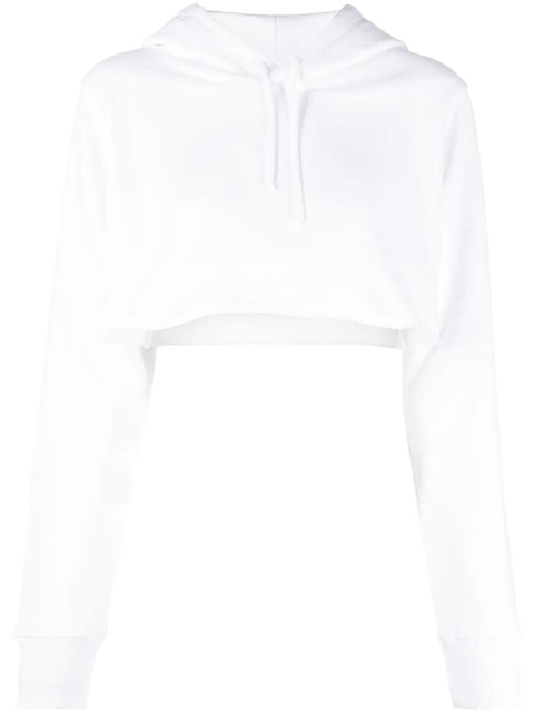Givenchy cropped cotton hoodie - White - zdjęcie produktu nr 1