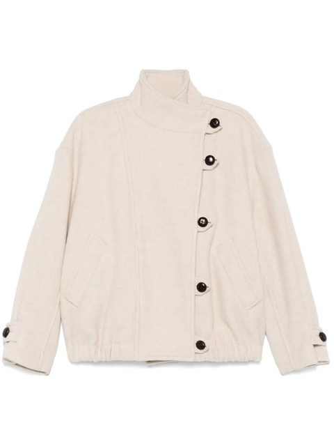 ISABEL MARANT Hanis coat - Neutrals - zdjęcie produktu nr 1