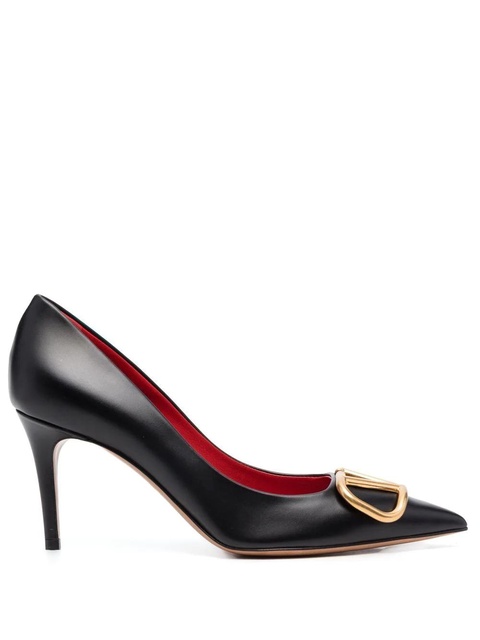 Valentino Garavani VLogo 85mm pumps - Black - zdjęcie produktu nr 1