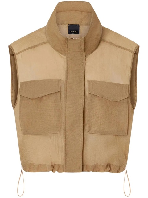 PINKO sleeveless jacket - Neutrals - zdjęcie produktu nr 2