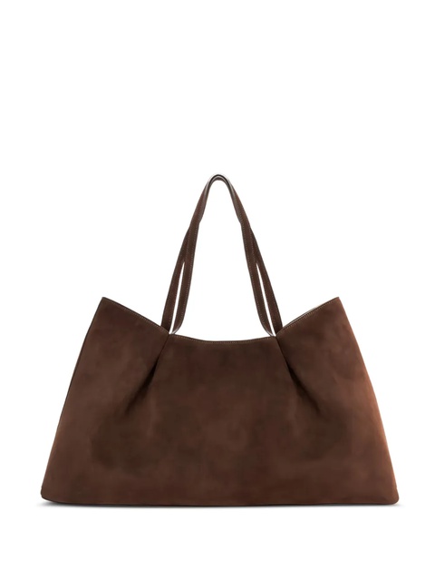 Elleme Dimple suede tote bag - Brown - zdjęcie produktu nr 1