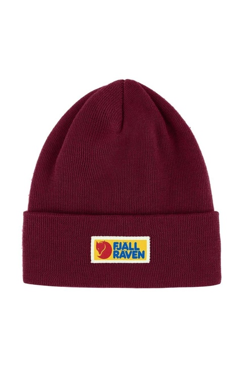 Fjallraven czapka Vardag Classic kolor czerwony - zdjęcie produktu nr 2