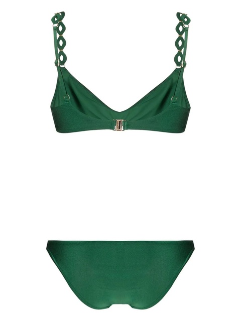 ZIMMERMANN August Diamond bikini - Green - zdjęcie produktu nr 2