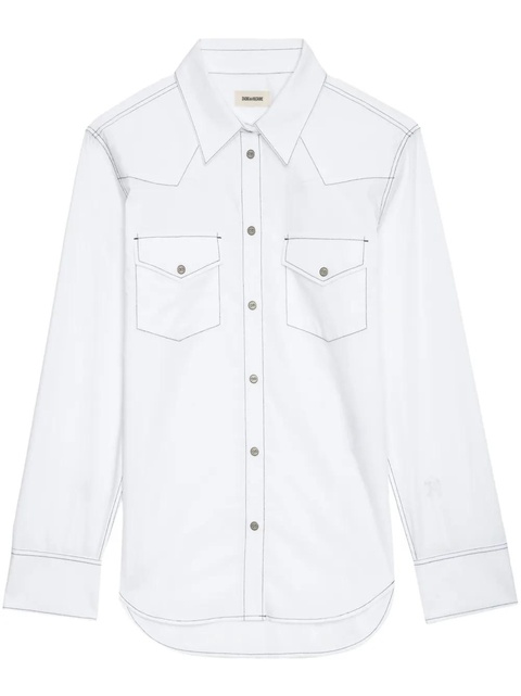 Zadig&Voltaire Thelma shirt - White - zdjęcie produktu nr 1