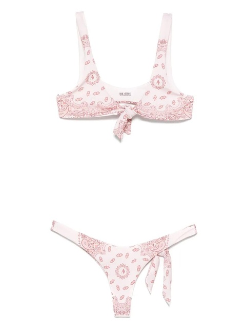 The Attico paisley-print bikini - Pink - zdjęcie produktu nr 2