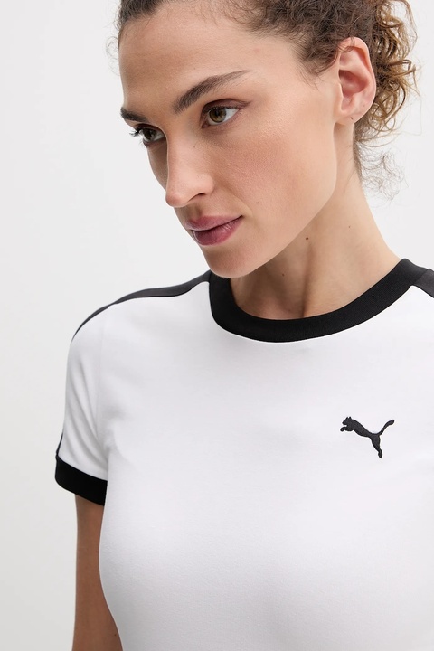 Puma t-shirt damski kolor biały 632129 - zdjęcie produktu nr 2