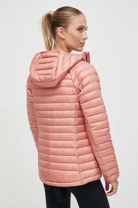 Jack Wolfskin kurtka sportowa puchowa Passamani kolor różowy - zdjęcie produktu nr 2