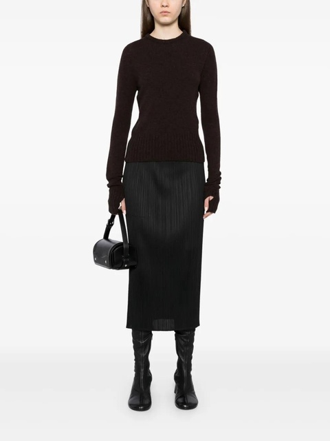 LEMAIRE crew-neck jumper - Brown - zdjęcie produktu nr 2
