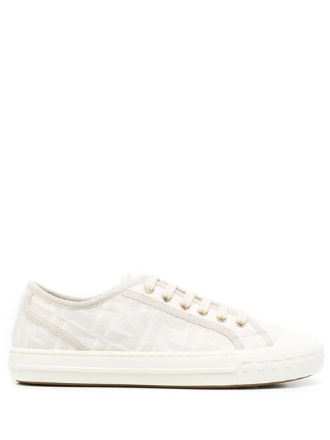 FENDI Domino FF-motif sneakers - Neutrals - zdjęcie produktu nr 1