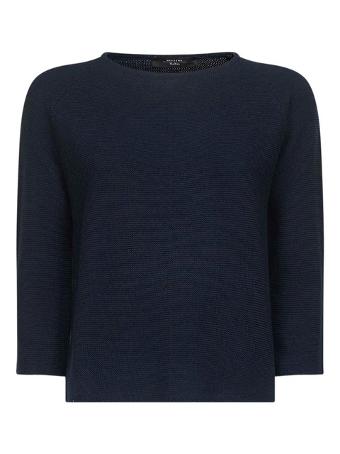 Weekend Max Mara boat-neck sweater - Blue - zdjęcie produktu nr 2