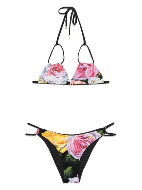 Dolce & Gabbana DNA floral-print bikini - Black - zdjęcie produktu nr 2
