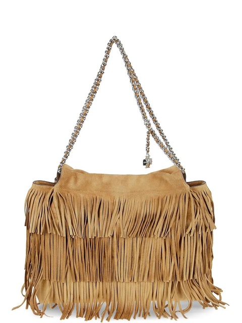 Tory Burch Fleming fringed tote bag - Brown - zdjęcie produktu nr 2