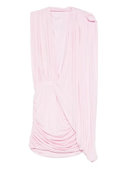 Magda Butrym ruched-detail mini dress - Pink - zdjęcie produktu nr 1