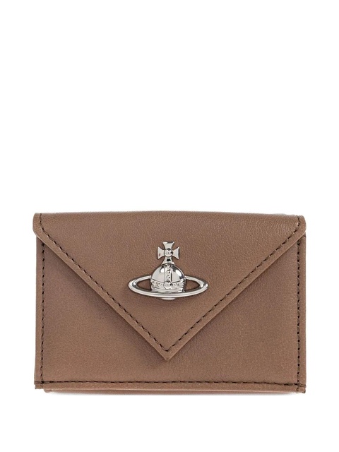 Vivienne Westwood Orb envelope-flap wallet - Brown - zdjęcie produktu nr 1