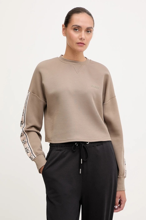 Guess bluza CYMONE damska kolor beżowy z aplikacją V3BQ16 KB3P2 - zdjęcie produktu nr 1
