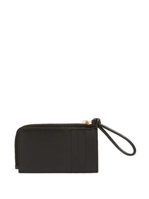 Jil Sander logo-lettering leather wallet - Black - zdjęcie produktu nr 2