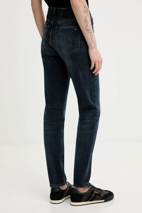 Tommy Jeans jeansy dziecięce damskie kolor granatowy DW0DW21516 - zdjęcie produktu nr 2