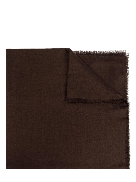 Max Mara Curvone scarf - Brown - zdjęcie produktu nr 1