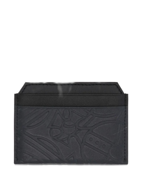 Vivienne Westwood embossed-design cardholder - Black - zdjęcie produktu nr 2