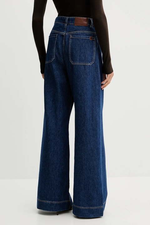 Weekend Max Mara jeansy CIRO damskie kolor granatowy 2525186042600 - zdjęcie produktu nr 2