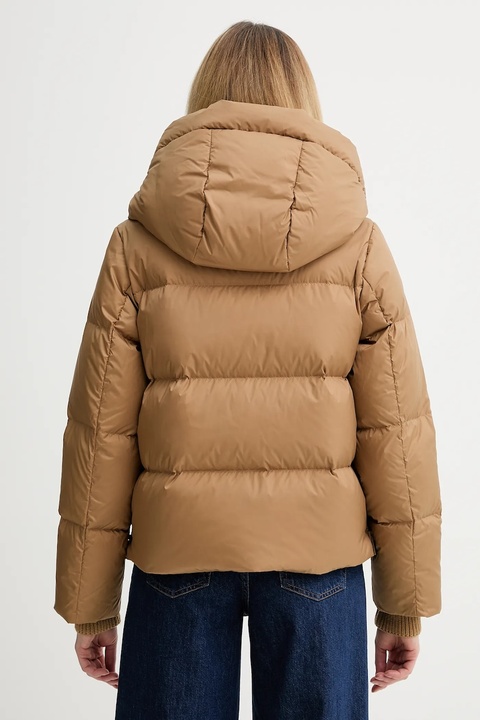 Marc O'Polo kurtka puchowa kolor beżowy zimowa 509103970141 - zdjęcie produktu nr 2