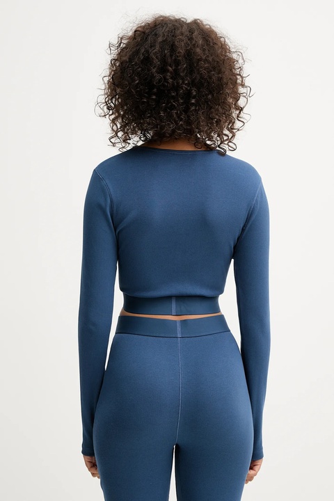 Calvin Klein Underwear longsleeve damski kolor niebieski 000QS7217E - zdjęcie produktu nr 2