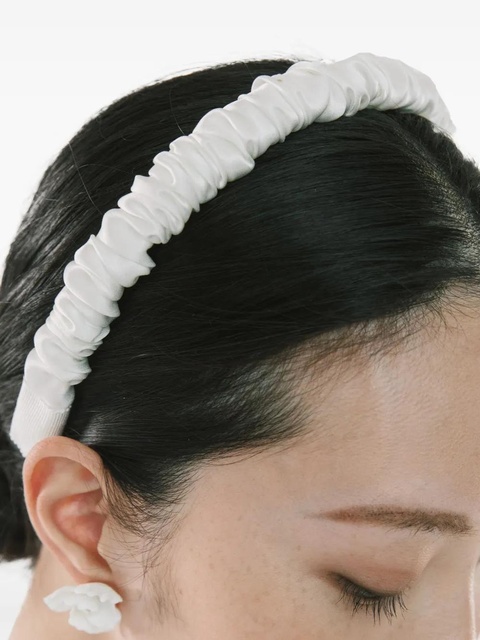 Jennifer Behr Rory head band - White - zdjęcie produktu nr 2