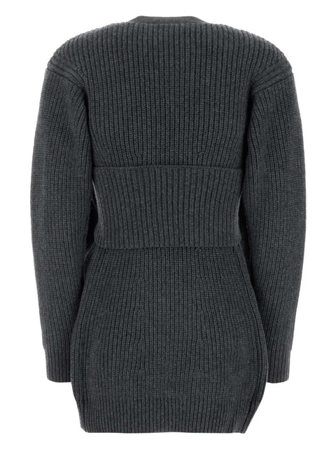 Alexander Wang layered cardigan - Grey - zdjęcie produktu nr 2