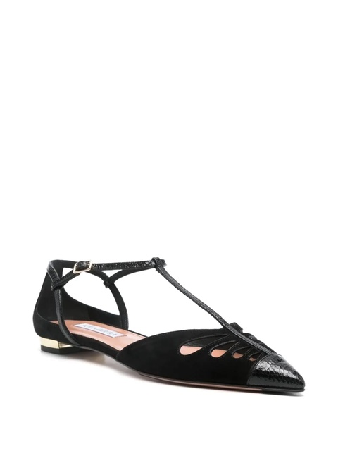 Aquazzura Camille flat pumps - Black - zdjęcie produktu nr 1
