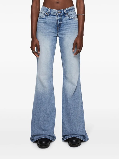 RE/DONE Baggy Flare jeans - Blue - zdjęcie produktu nr 2