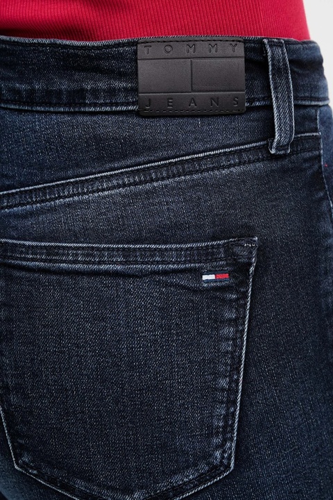 Tommy Jeans jeansy damskie kolor granatowy DW0DW21802 - zdjęcie produktu nr 2