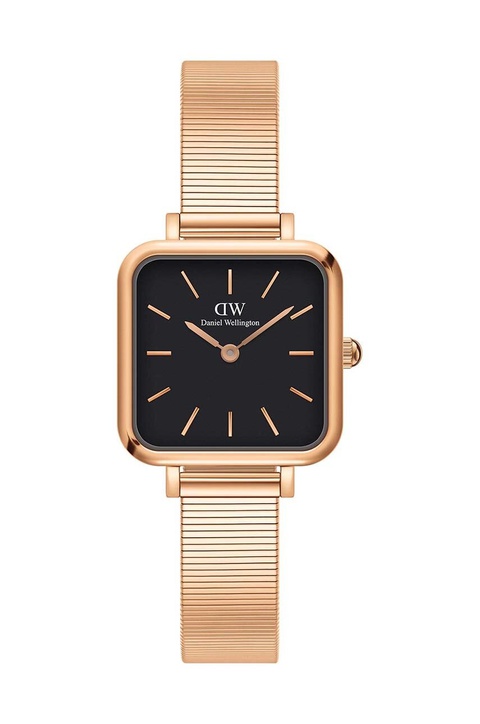 Daniel Wellington zegarek Quadro Studio damski kolor różowy - zdjęcie produktu nr 1