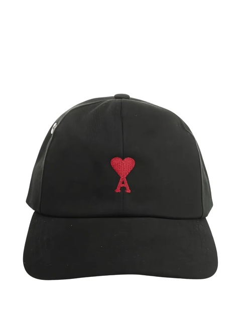 AMI Paris embroidered-logo baseball cap - Black - zdjęcie produktu nr 1