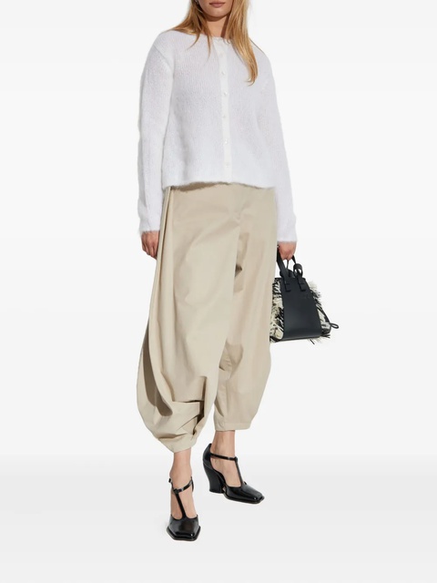 LOEWE pleated balloon trousers - Neutrals - zdjęcie produktu nr 1
