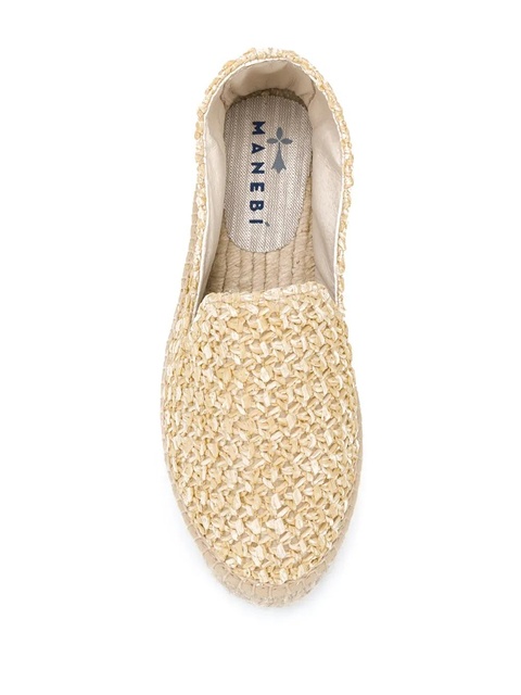 Manebi tweed woven espadrilles - Neutrals - zdjęcie produktu nr 1