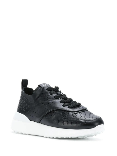 Tod's panelled lace-up sneakers - Black - zdjęcie produktu nr 2