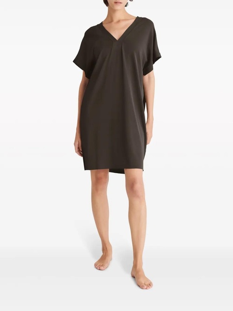ERES Tali V-neck tunic dress - Grey - zdjęcie produktu nr 2