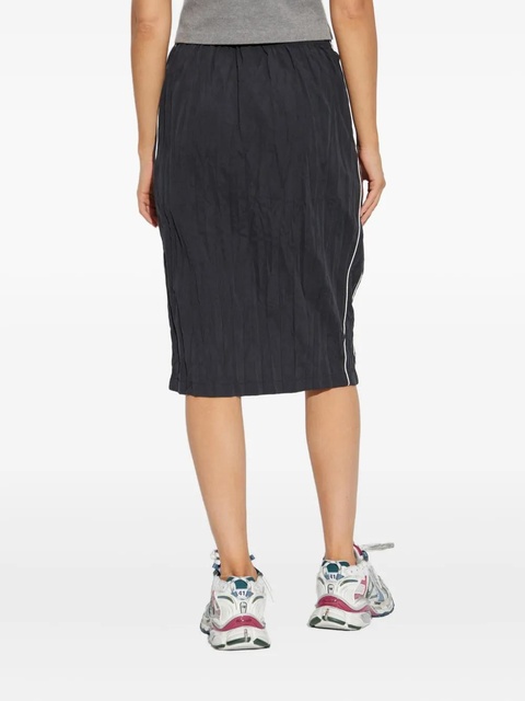 Balenciaga pleated midi skirt - Black - zdjęcie produktu nr 2