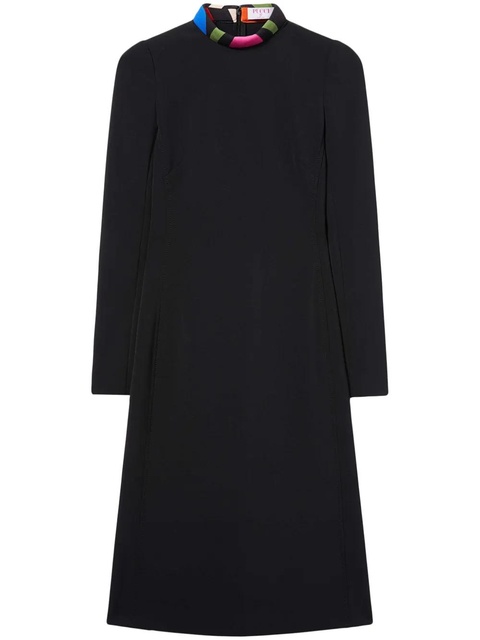 PUCCI Iride-trim midi dress - Black - zdjęcie produktu nr 1