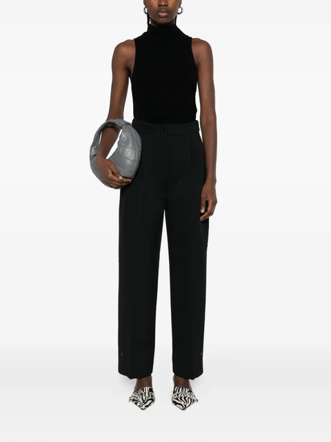 The Frankie Shop pleated buttoned trousers - Black - zdjęcie produktu nr 2