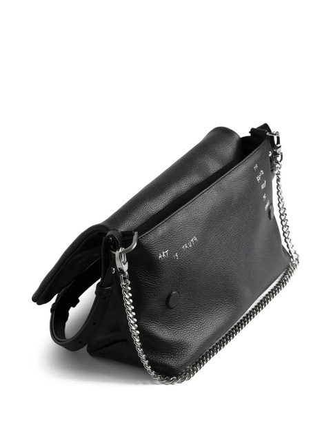 Zadig&Voltaire Rocky II Graffiti satchel bag - Black - zdjęcie produktu nr 1