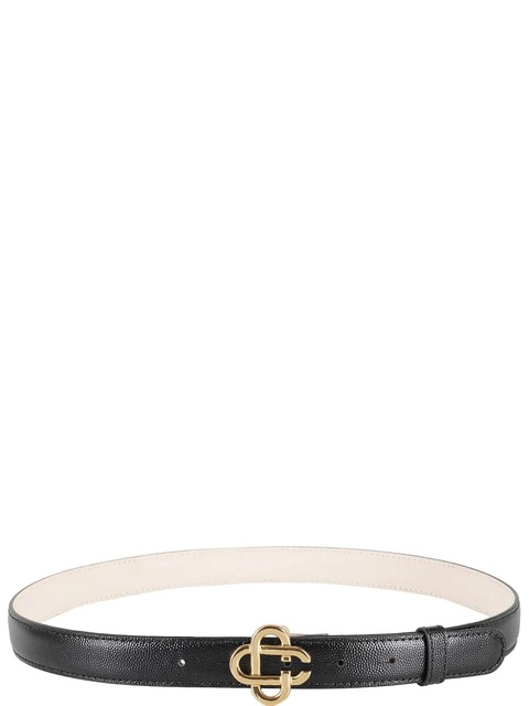 Casablanca interlocking-buckle leather belt - Black - zdjęcie produktu nr 2