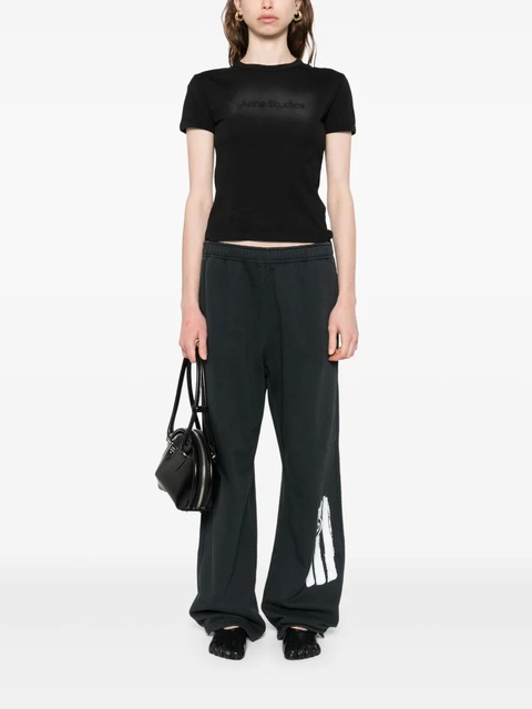 MM6 Maison Margiela Numbers-motif track pants - Grey - zdjęcie produktu nr 1