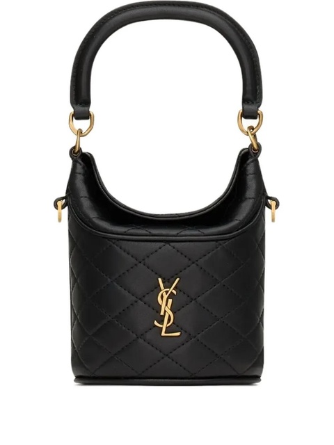 Saint Laurent Gaby quilted mini bag - Black - zdjęcie produktu nr 1