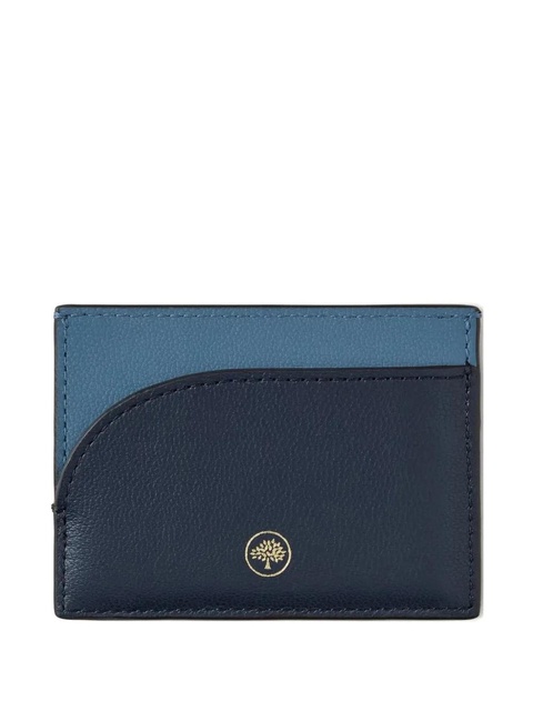 Mulberry curved-edge cardholder - Blue - zdjęcie produktu nr 1