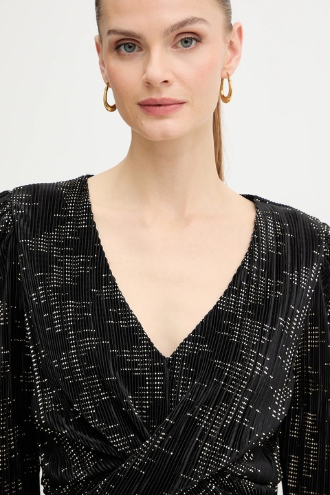 Morgan bluzka damska kolor czarny TCASHOU - zdjęcie produktu nr 2